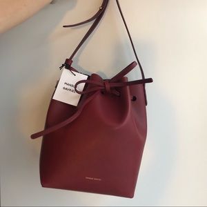 Mansur Gavriel mini bucket bag NEW with Tag